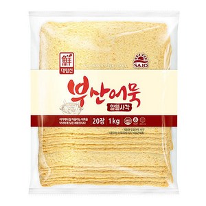 대림 부산어묵 알뜰사각 1kg, 1개