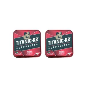 Titanic K2 Powe Booste Capsule fo Men (6 Each)  남성용 타이타닉 K2 파워 부스터 캡슐(각 6개), 6개, 12정