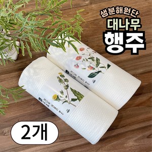 휴홈 일회용 대나무 행주, 2개, 60개