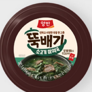 양반뚝배기소고기미역국 동원 281.5G, 1개