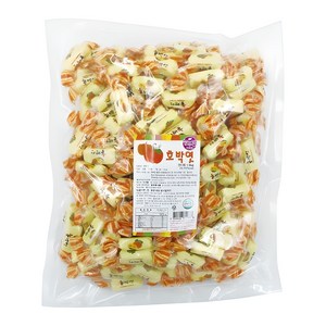 호박엿 1.5kg 대용량 캔디 벌크용 늘푸른 더식품, 1개