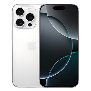 Apple 정품 아이폰 16 Po 자급제, 화이트 티타늄, 512GB