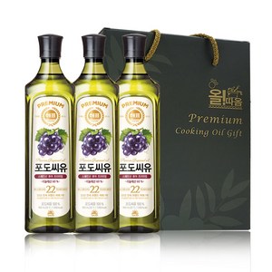 올따옴 사조해표 포도씨유 선물세트 C-2호, 3개, 900ml