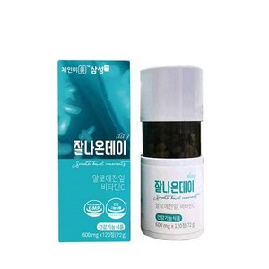 체인미 삼성 잘나온데이 600mg×120정 / 유통기한 2025-03-16, 1개, 120정