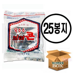 진한제과 옥수수 브이콘, 50g, 25개