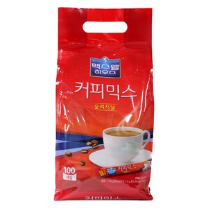 동서 맥스웰 커피믹스 오리지날 (100T) 식품 > 커피/차 커피 일반커피믹스, 1개, 100개입, 1200g