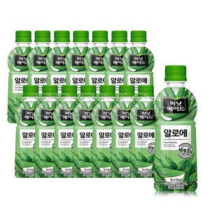 미닛메이드 알로에 주스, 350ml, 24개