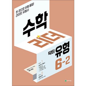 수학 리더 닥터 유형 초등 수학 6-2 (2024년) 초6 학년 문제집, 천재교육(학원), 수학영역, 초등6학년