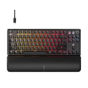 [커세어] K70 래피드트리거 PRO TKL MGX 유선 블랙 게이밍 기계식 키보드 / 에코백 증정, 마그네틱축(자석축)