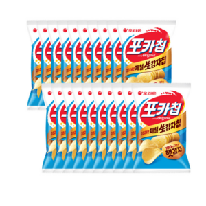 오리온 포카칩 오리지널, 66g, 20개