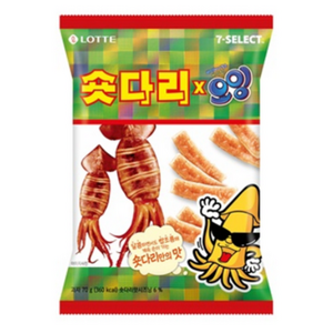 숏다리오잉 간식스낵, 16개, 70g