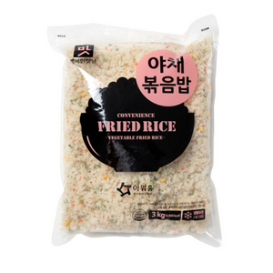 [먹깨비네] 아워홈 대용량 야채볶음밥 3kg, 2개