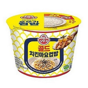 오뚜기 골드치킨마요컵밥 용기, 3개, 276.5g