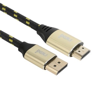 넥시 4K DP to HDMI 1.2V 케이블 파인골드, 1개, 1m