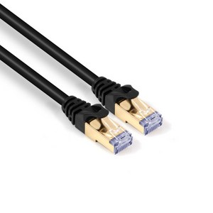 NEXTLINK-UL51 옥외용 S-FTP CAT7 랜케이블 26AWG 40M, 1개, 블랙