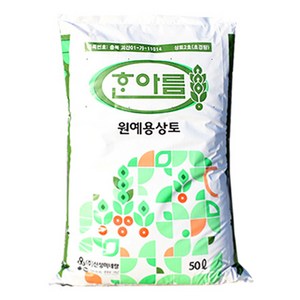 한아름상토 50리터 제라늄 채소 화분 식물 재배 분갈이흙 배양토 원예용상토, 1개, 50L
