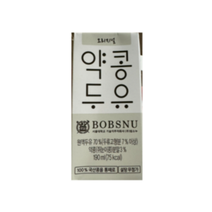 서울대밥스누 오리지널 약콩두유, 190ml, 16개