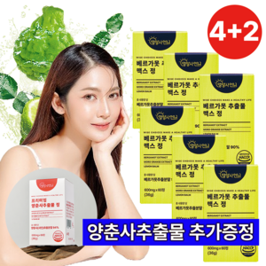 영양사언니 베르가못 추출물 맥스 정 4+2, 6개, 60정