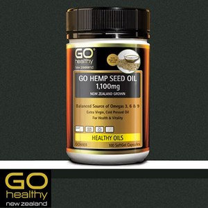 고헬씨 대마종자유 햄프씨드 오일 소프트젤 100캡슐 GO Healthy Hemp Seed Oil 1100mg 100 Softgel Capsules, 1개, 100정