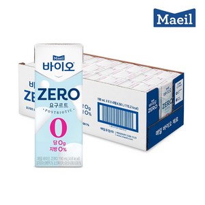 매일우유 매일유업 바이오 제로 190ml 24팩, 24개, 0.19l