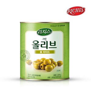 동서 리치스 그린올리브 홀 피티드 3kg, 1개