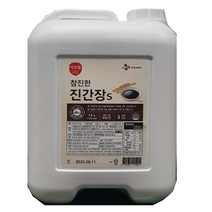 이츠웰 참진한 진간장S, 14L, 1개