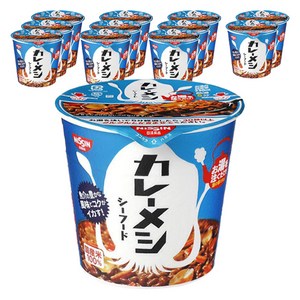 닛신 카레 메시 씨푸드, 12개