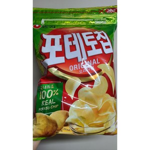 농심 포테토칩 오리지널 감자칩, 390g, 2개