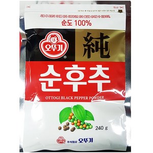 상세페이지 참조 오뚜기 순후추 240, 240g, 1개