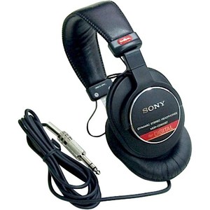 SONY 유선 밀폐형 스튜디오 모니터 헤드폰 블랙 MDR-CD900ST