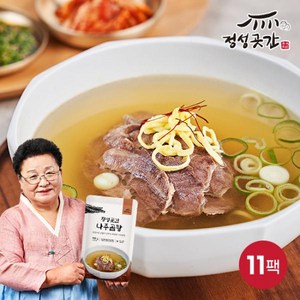 정성곳간나주곰탕 강순의 정성곳간 나주곰탕 11팩 (7.7kg), 11개, 700g