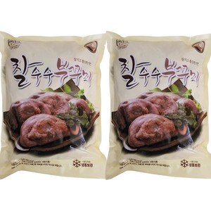 아하 1봉+1봉 아하찰수수부꾸미1.2kg(80gX15개입), 2개, 1.2kg