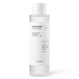 허브노트 어성초 80% 약산성 진정 토너, 200ml, 1개