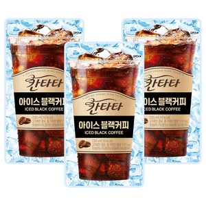 칸타타 아이스 블랙커피 230mlx30팩, 230ml, 30개