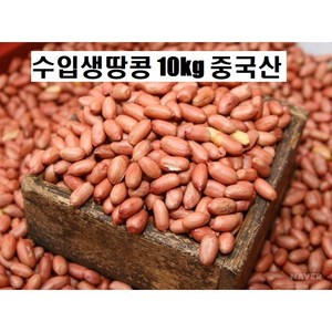 라이스프라자 수입생땅콩 10kg 원산지 중국 땅콩, 1개