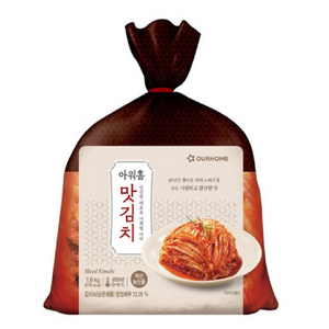 아워홈 아삭 맛김치 1.6kg, 1개