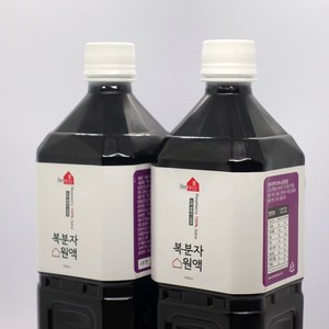 설탕없는 고창 복분자 착즙원액, 2개, 1L