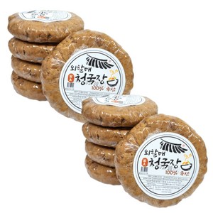 발효식품전문 [길전통식품] 외할매 청국장, 200g, 10개