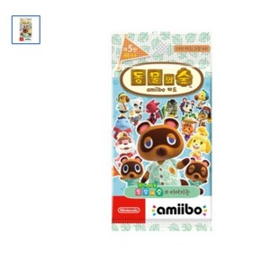 닌텐도 동물의 숲 amiibo 카드 제5탄 랜덤발송 3p, 1개