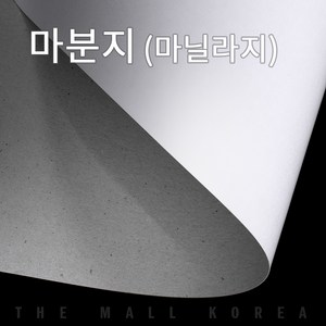 더몰코리아 마분지(마닐라지) 500g 전지 2절 4절 8절 16절 a2 a3 a4 a5 a6 b4 b5, 10매, 마닐라지 500g  전지 (1091 x 788mm)