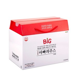 아빠의주스 사과즙 대용량, 180ml, 30개