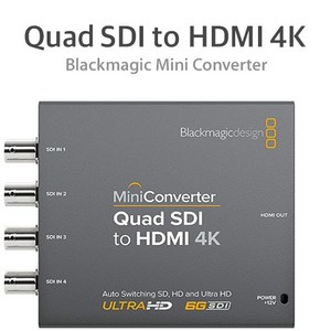 Blackmagic Mini Converter Quad SDI to HDMI 4K