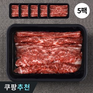 프리미엄 소고기 갈비살 구이용 200g씩 개별포장, 200g, 5개