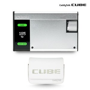 CaddyTalk CUBE etoSilve 골프 거리측정기, 화이트