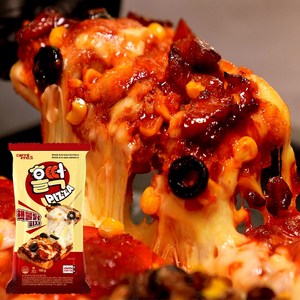 [홀떡피자] 소떡위에 피자 핵불닭피자, 150g, 3개