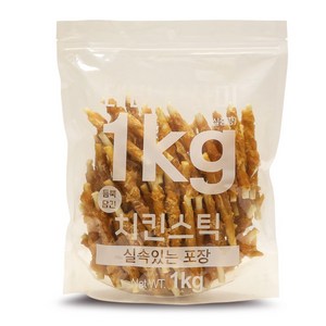 테비 사사미 1kg 9종 대용량 강아지간식, 치킨스틱, 1개