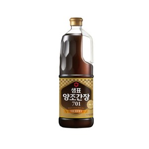 샘표 양조간장 701, 1.7L, 3개