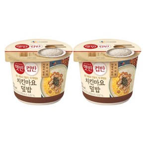 햇반 컵반 치킨마요 덮밥, 233g, 18개