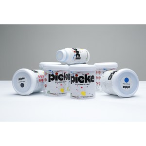 실내 인테리어용 프리미엄 친환경 수성페인트 pieke paint (1kg), pue white, 1개, 1kg