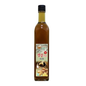 초사랑 생강식초 500ml 흑초 천연발효식초 발효식초 천연식초 생산자직접판매, 1개